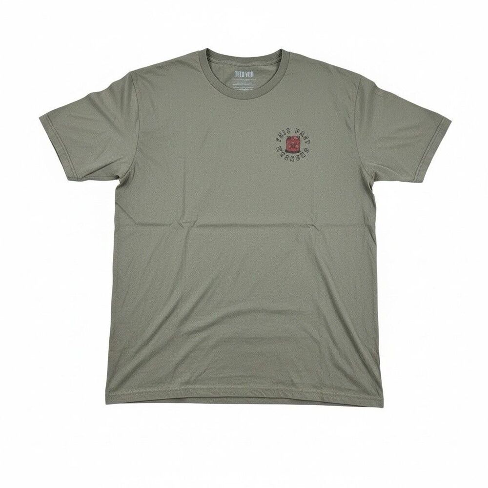 Theo Von This Past Weekend Podcast Green 2XL Graphic T-Shirt READ DESCRIPTION